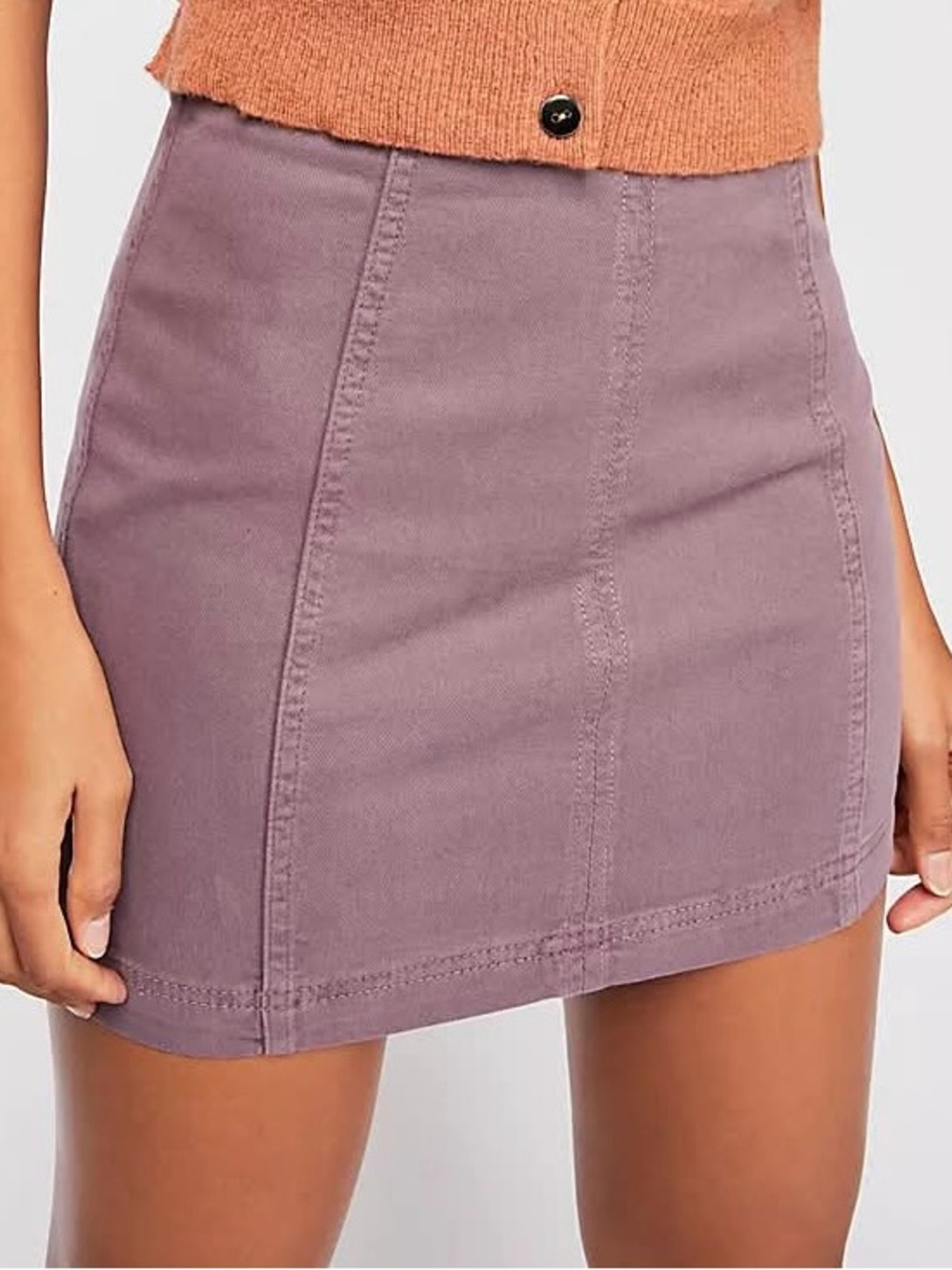 Free People Modern Femme Mini Skirt
